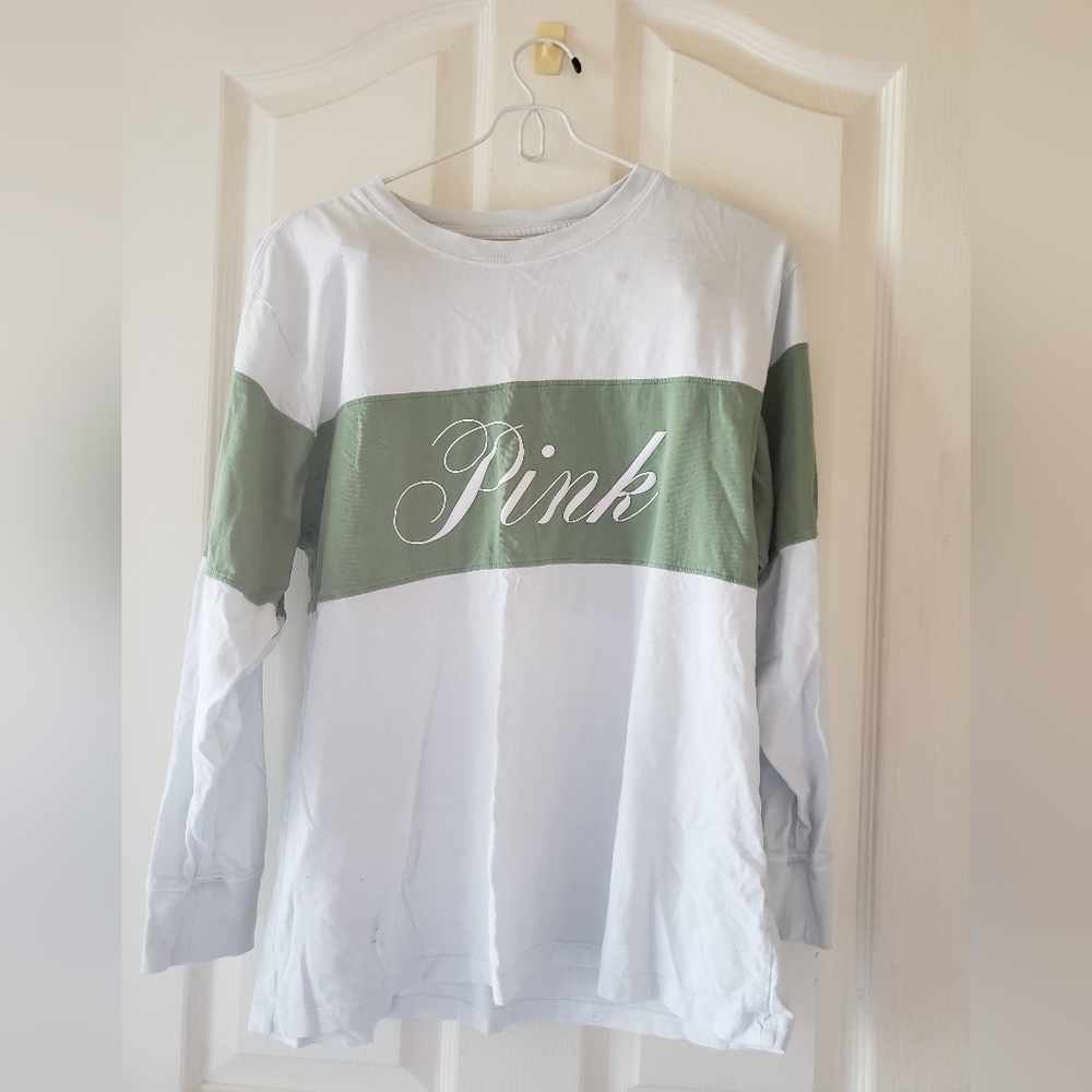 Pink Victoria Secret long sleeve top